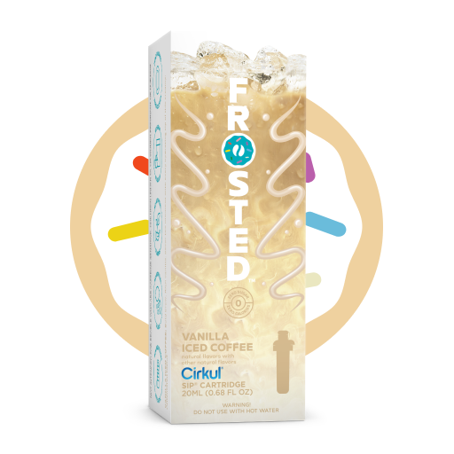 Frosted Vanilla Iced Coffee I1O0