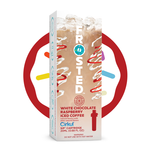 Frosted White Chocolate Raspberry Iced Coffee N8YT
