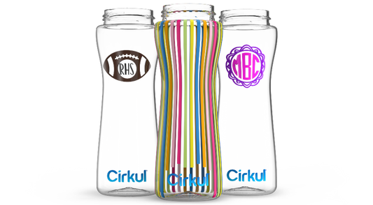Custom 22oz. Plastic Bottle & Comfort Grip Lid JLQQ