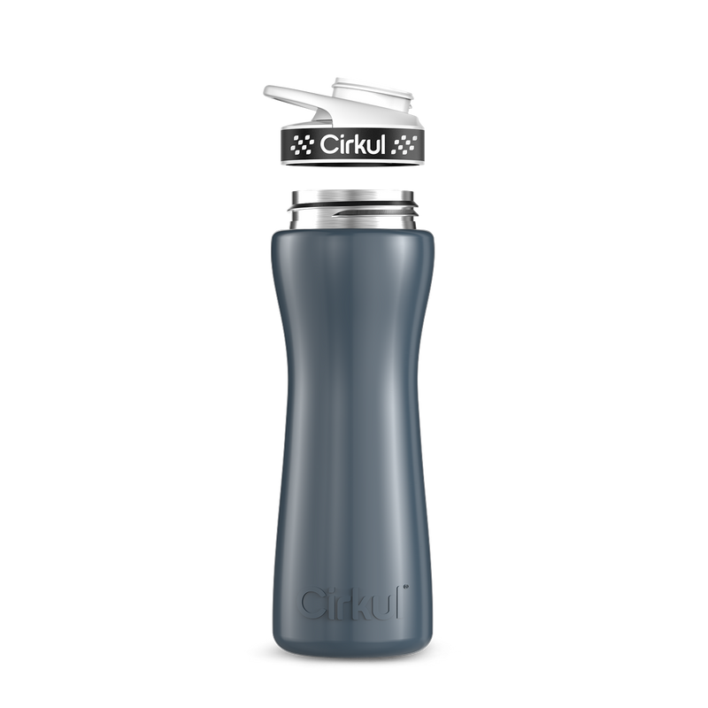 22oz. Stainless Steel Bottle & Comfort Grip Lid L4WA