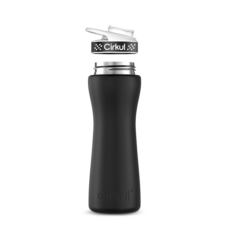 22oz. Stainless Steel Bottle & Comfort Grip Lid L4WA