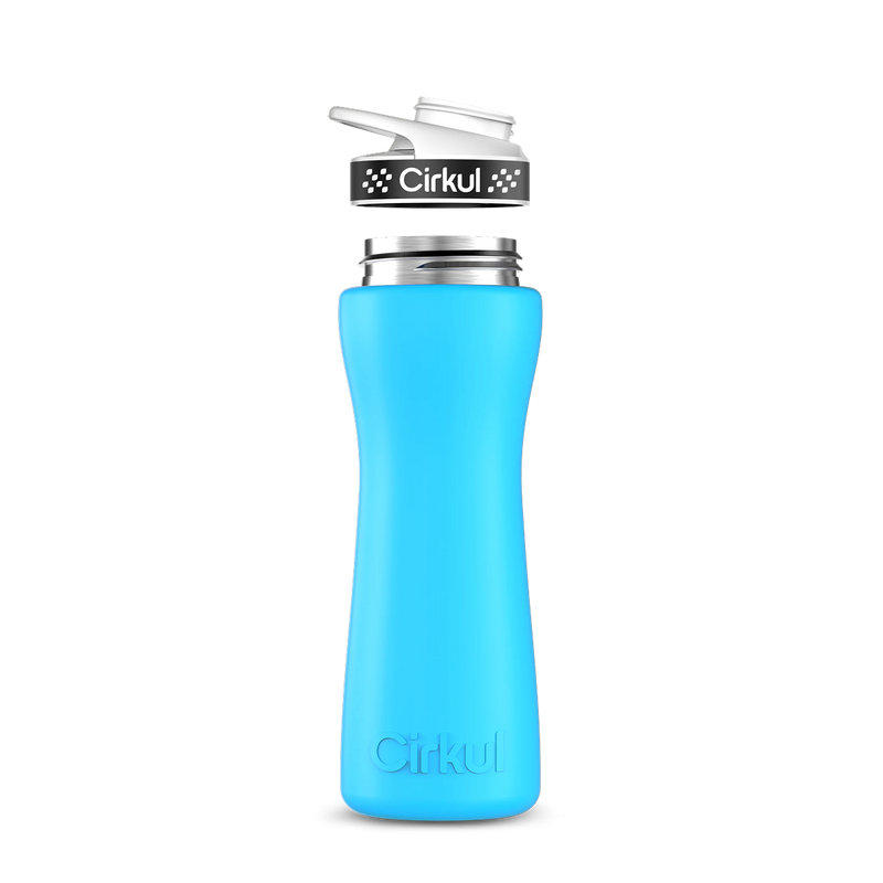 22oz. Stainless Steel Bottle & Comfort Grip Lid L4WA
