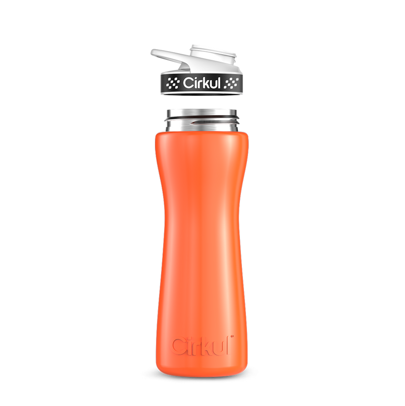 22oz. Stainless Steel Bottle & Comfort Grip Lid L4WA
