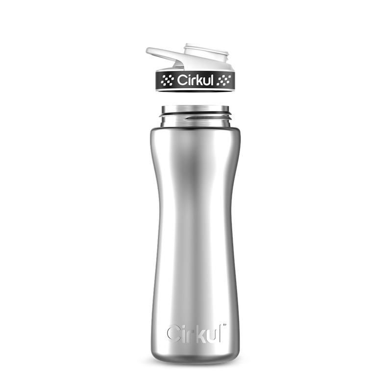 22oz. Stainless Steel Bottle & Comfort Grip Lid L4WA