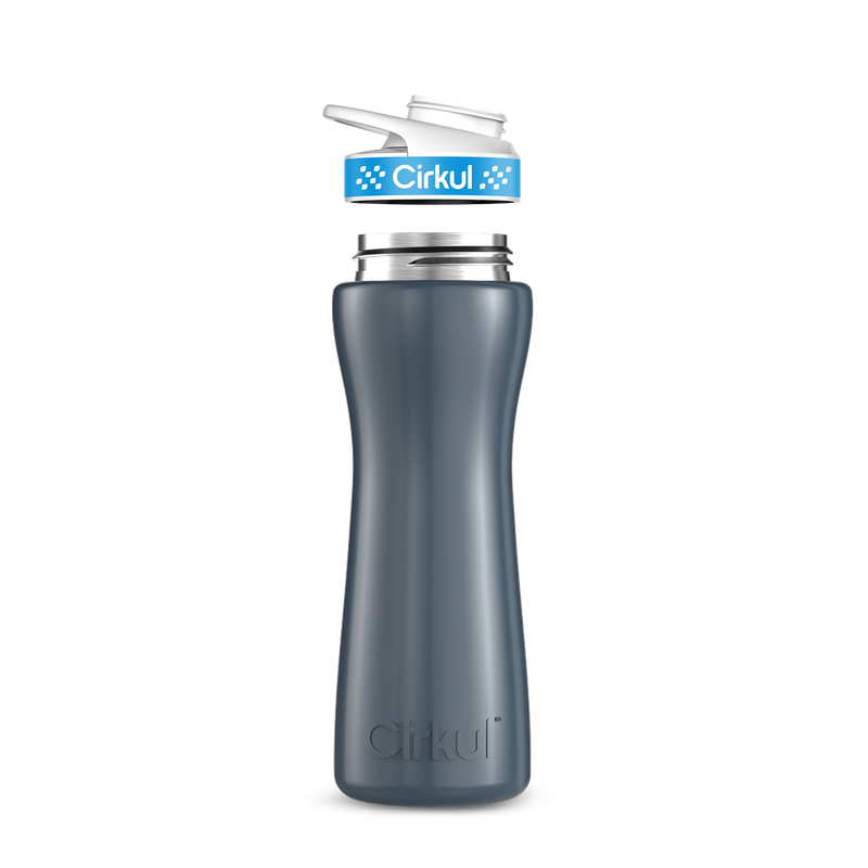 22oz. Stainless Steel Bottle & Comfort Grip Lid L4WA