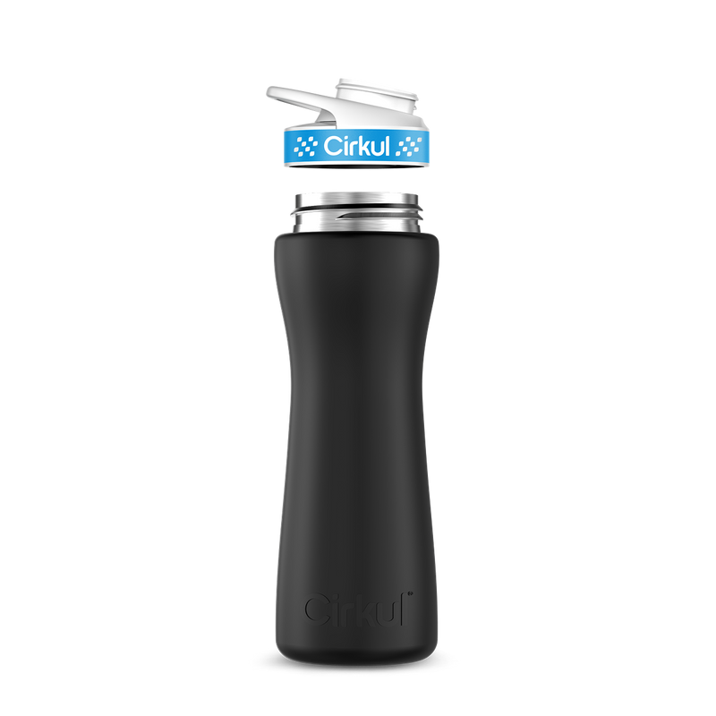 22oz. Stainless Steel Bottle & Comfort Grip Lid L4WA