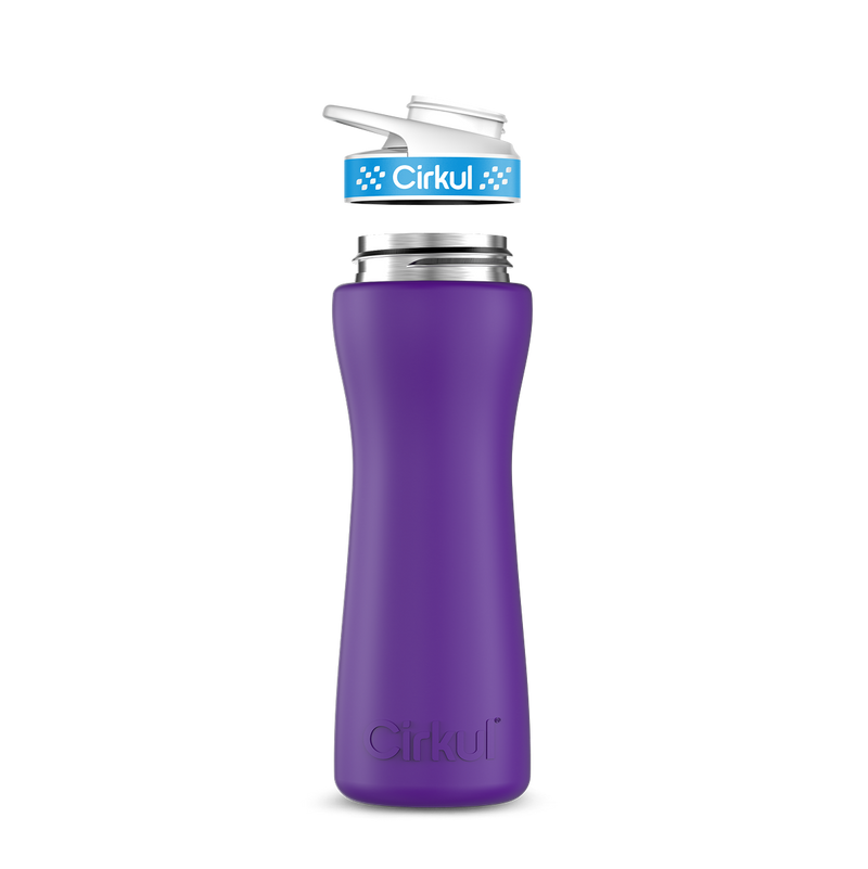 22oz. Stainless Steel Bottle & Comfort Grip Lid L4WA