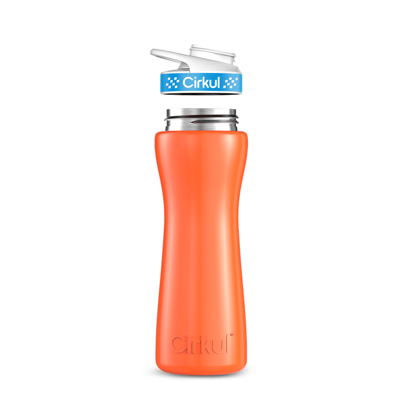 22oz. Stainless Steel Bottle & Comfort Grip Lid L4WA