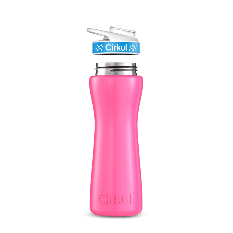 22oz. Stainless Steel Bottle & Comfort Grip Lid L4WA