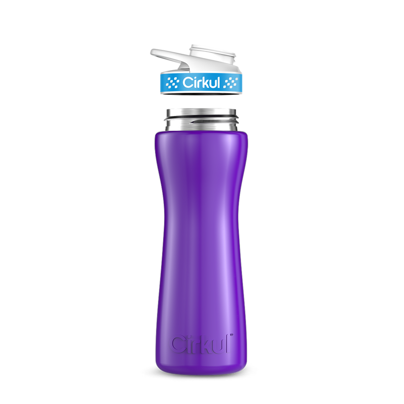 22oz. Stainless Steel Bottle & Comfort Grip Lid L4WA