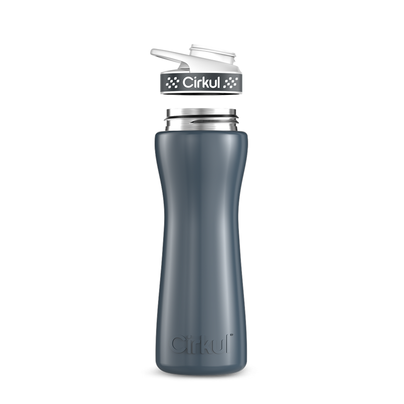 22oz. Stainless Steel Bottle & Comfort Grip Lid L4WA