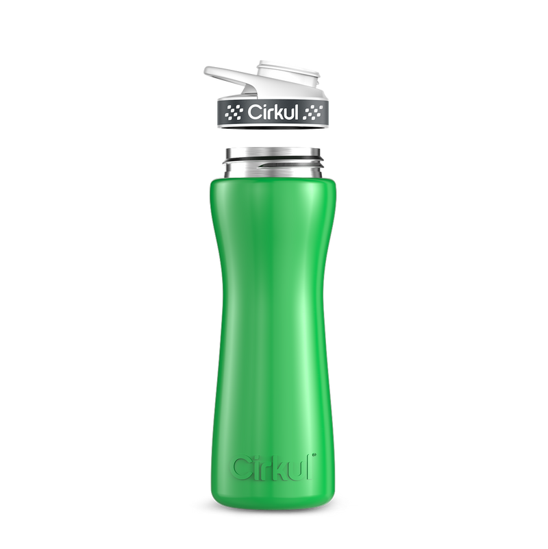 22oz. Stainless Steel Bottle & Comfort Grip Lid L4WA
