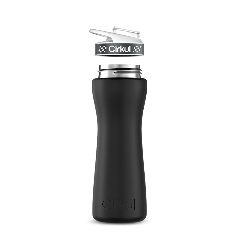 22oz. Stainless Steel Bottle & Comfort Grip Lid L4WA