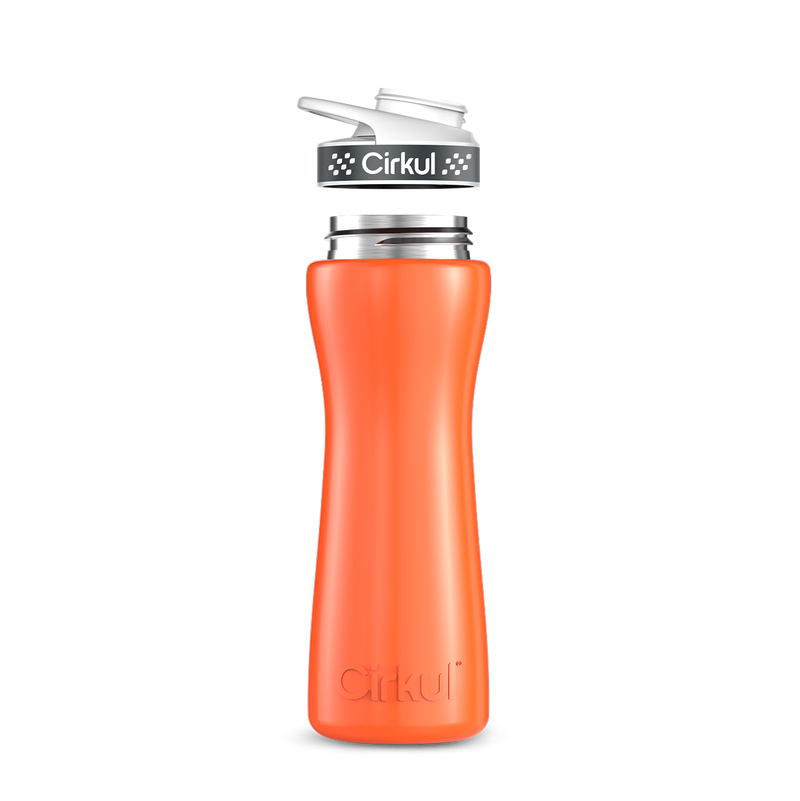 22oz. Stainless Steel Bottle & Comfort Grip Lid L4WA