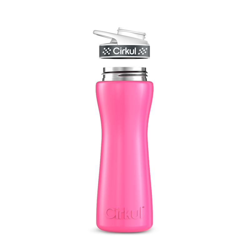 22oz. Stainless Steel Bottle & Comfort Grip Lid L4WA