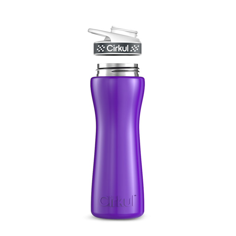 22oz. Stainless Steel Bottle & Comfort Grip Lid L4WA