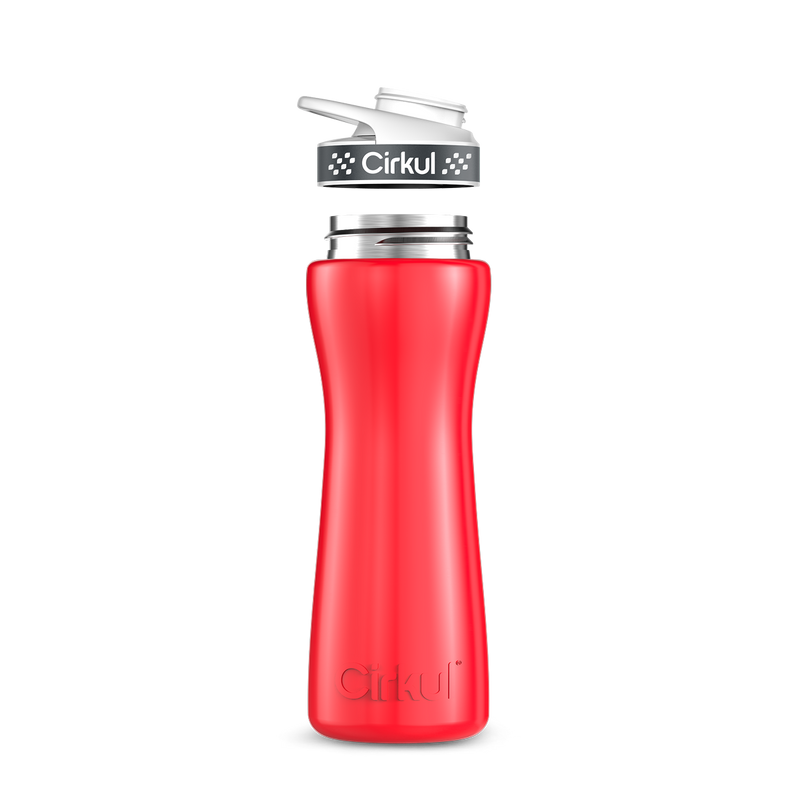 22oz. Stainless Steel Bottle & Comfort Grip Lid L4WA