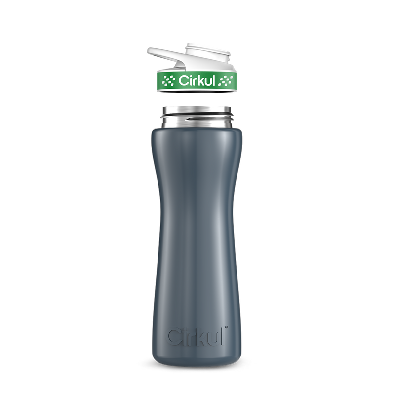 22oz. Stainless Steel Bottle & Comfort Grip Lid L4WA