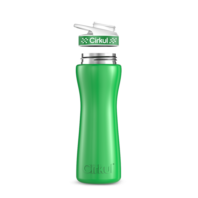 22oz. Stainless Steel Bottle & Comfort Grip Lid L4WA