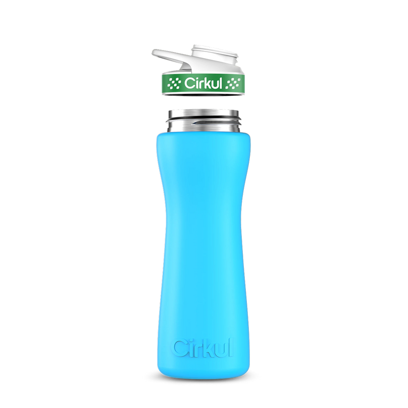 22oz. Stainless Steel Bottle & Comfort Grip Lid L4WA
