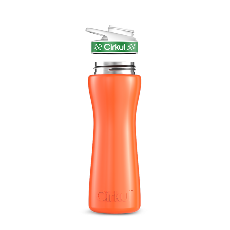 22oz. Stainless Steel Bottle & Comfort Grip Lid L4WA