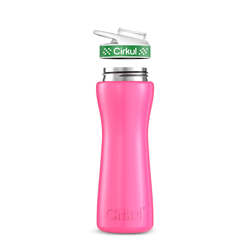 22oz. Stainless Steel Bottle & Comfort Grip Lid L4WA