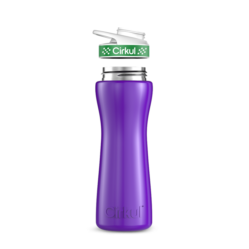 22oz. Stainless Steel Bottle & Comfort Grip Lid L4WA