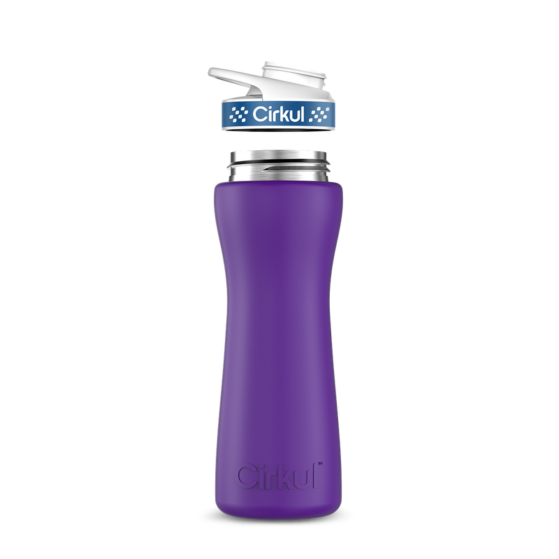 22oz. Stainless Steel Bottle & Comfort Grip Lid L4WA