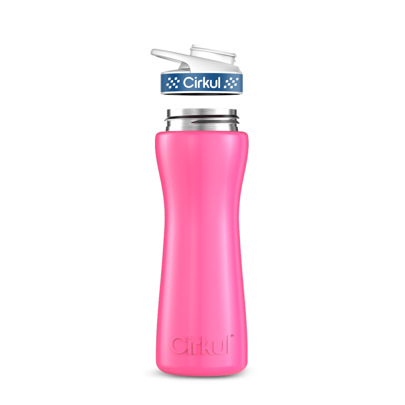 22oz. Stainless Steel Bottle & Comfort Grip Lid L4WA
