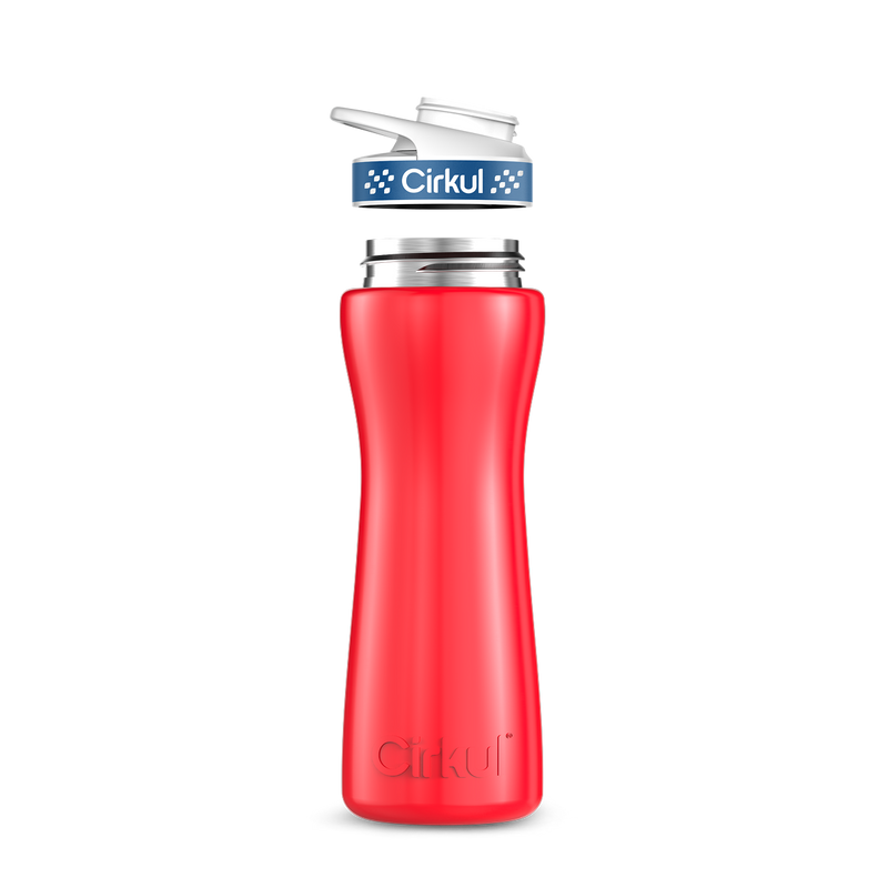 22oz. Stainless Steel Bottle & Comfort Grip Lid L4WA
