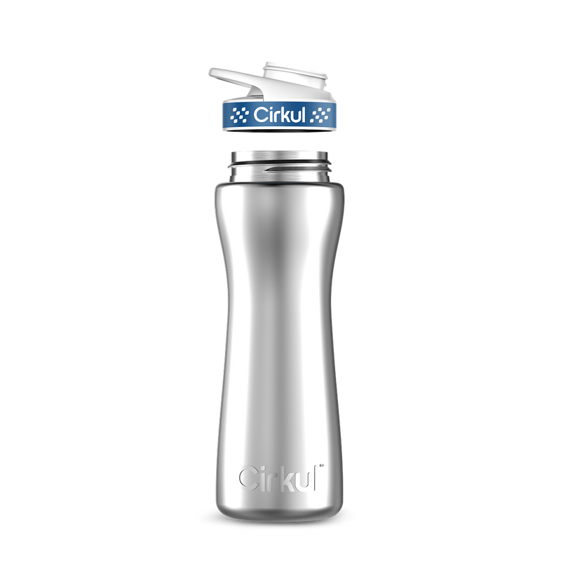 22oz. Stainless Steel Bottle & Comfort Grip Lid L4WA