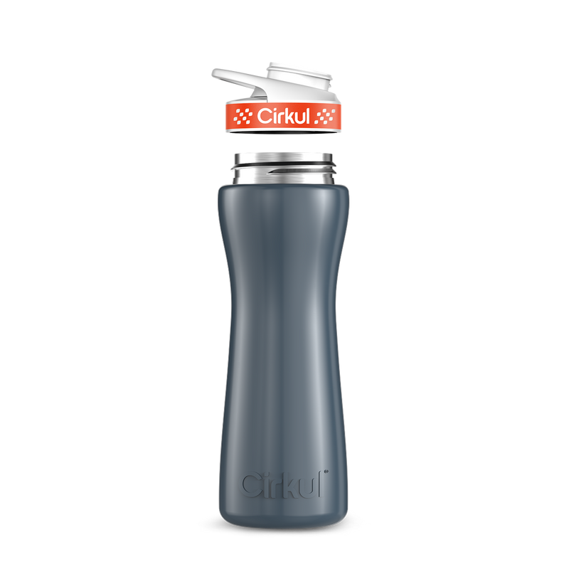 22oz. Stainless Steel Bottle & Comfort Grip Lid L4WA