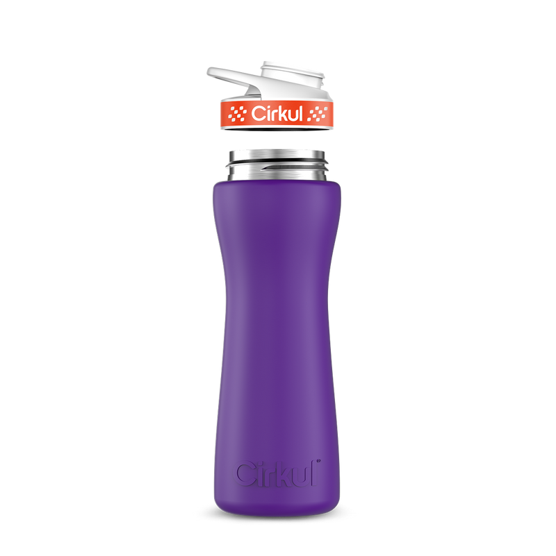 22oz. Stainless Steel Bottle & Comfort Grip Lid L4WA