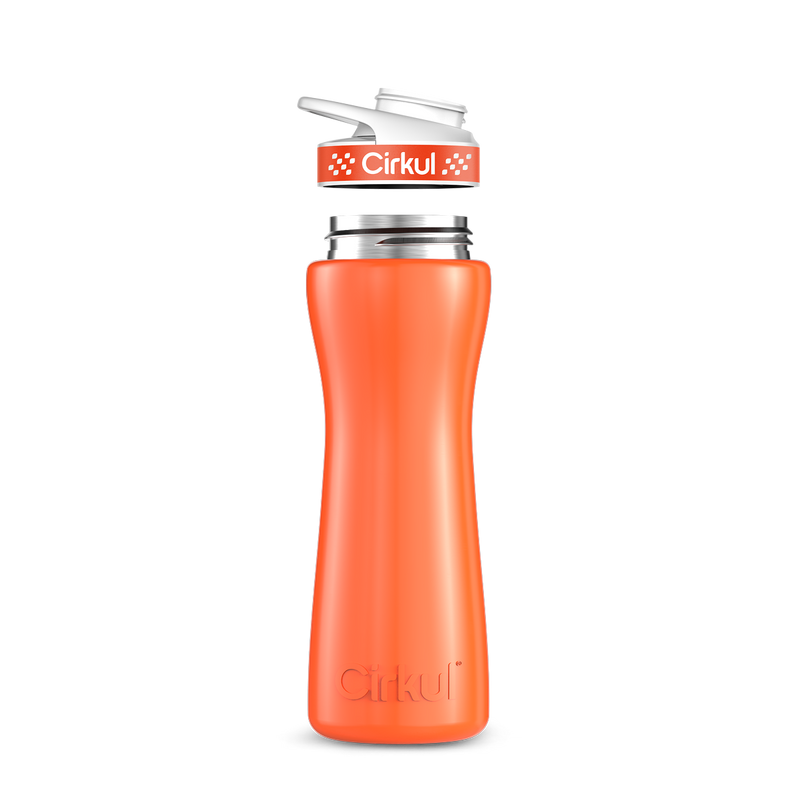 22oz. Stainless Steel Bottle & Comfort Grip Lid L4WA