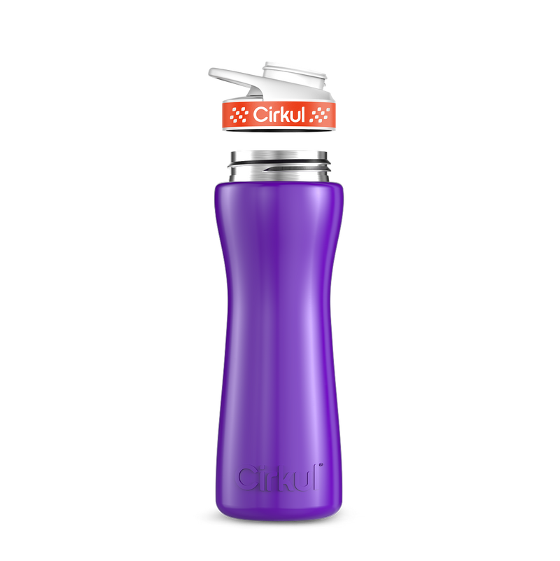 22oz. Stainless Steel Bottle & Comfort Grip Lid L4WA