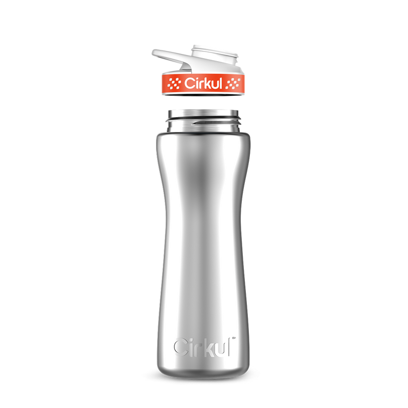 22oz. Stainless Steel Bottle & Comfort Grip Lid L4WA