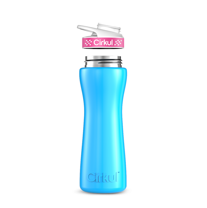 22oz. Stainless Steel Bottle & Comfort Grip Lid L4WA
