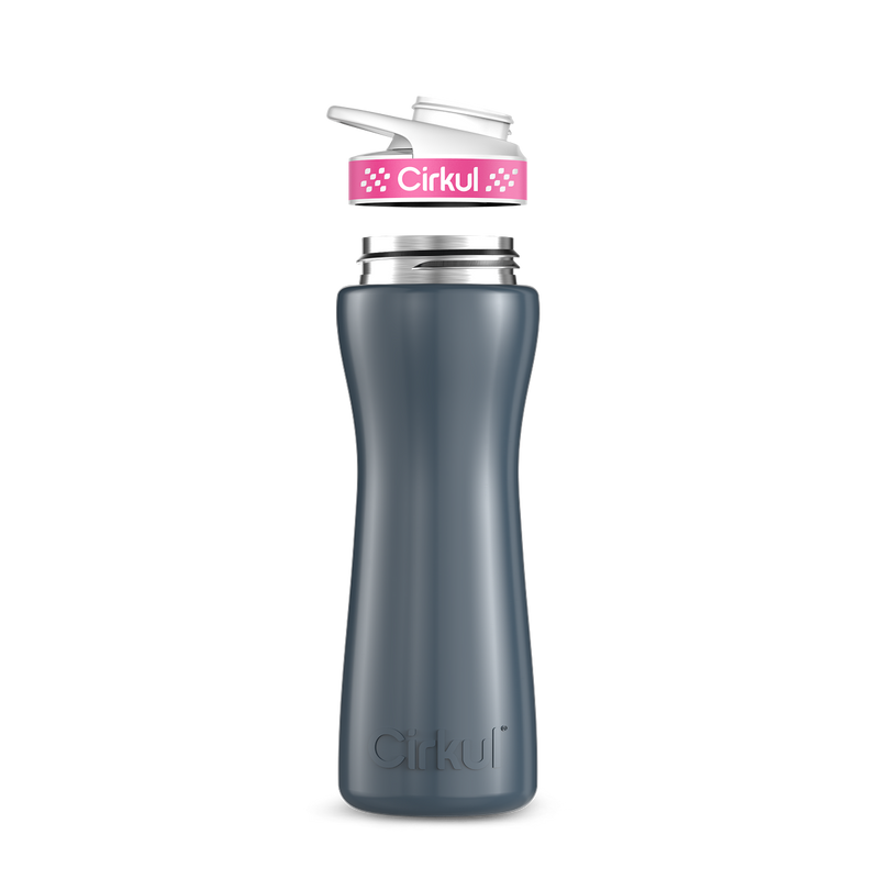 22oz. Stainless Steel Bottle & Comfort Grip Lid L4WA