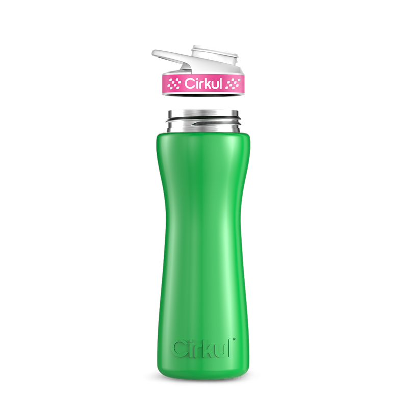 22oz. Stainless Steel Bottle & Comfort Grip Lid L4WA