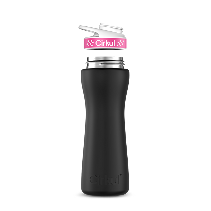 22oz. Stainless Steel Bottle & Comfort Grip Lid L4WA
