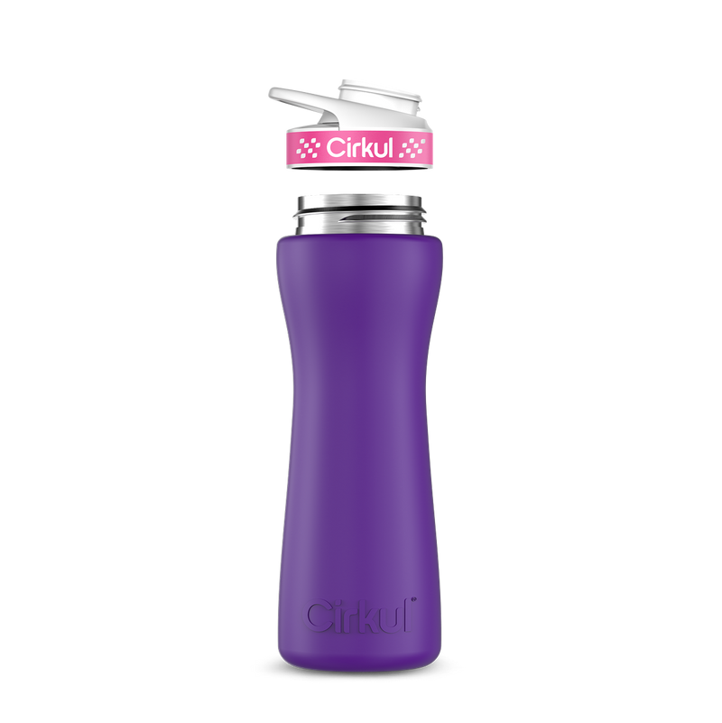 22oz. Stainless Steel Bottle & Comfort Grip Lid L4WA