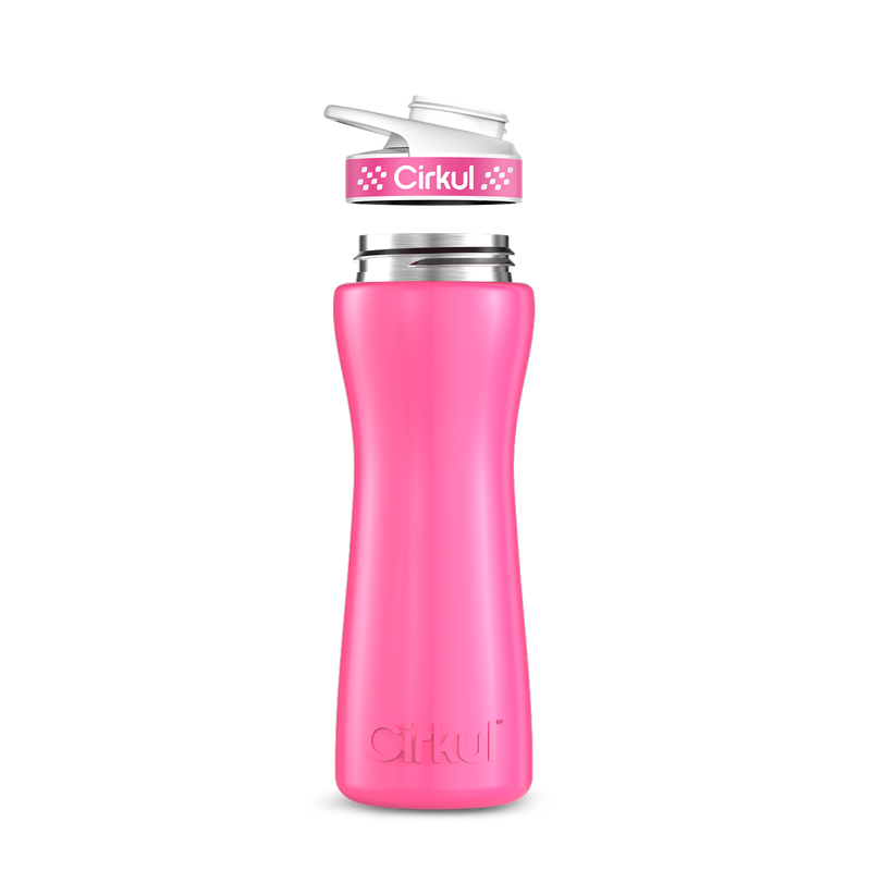 22oz. Stainless Steel Bottle & Comfort Grip Lid L4WA