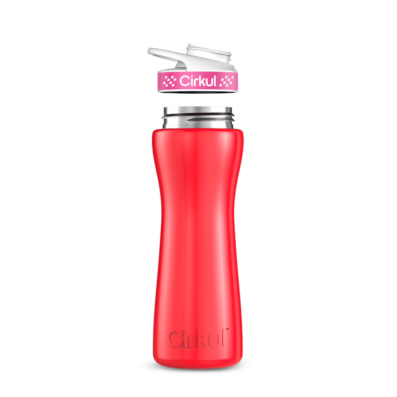 22oz. Stainless Steel Bottle & Comfort Grip Lid L4WA