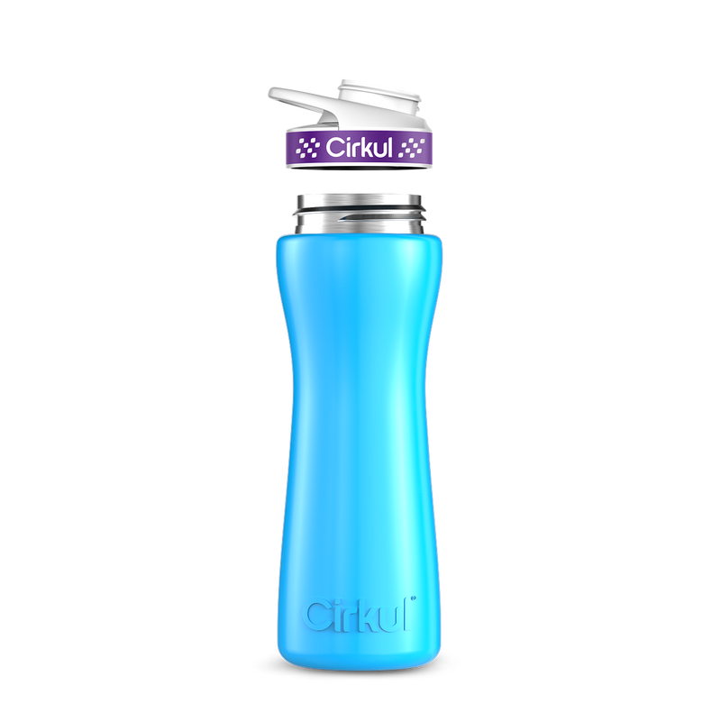 22oz. Stainless Steel Bottle & Comfort Grip Lid L4WA
