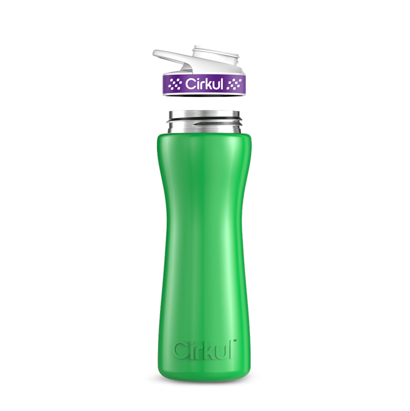 22oz. Stainless Steel Bottle & Comfort Grip Lid L4WA