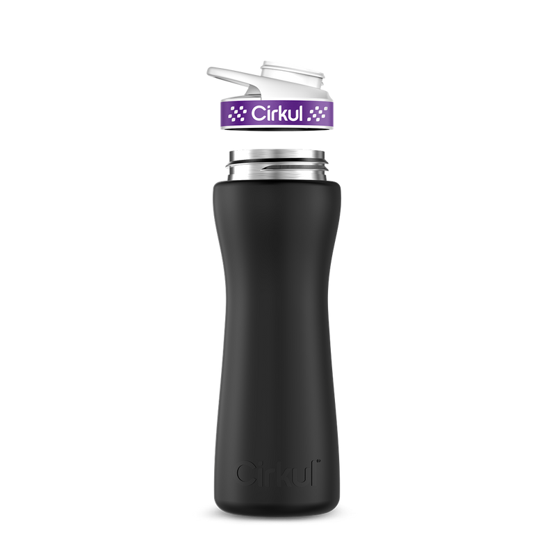 22oz. Stainless Steel Bottle & Comfort Grip Lid L4WA