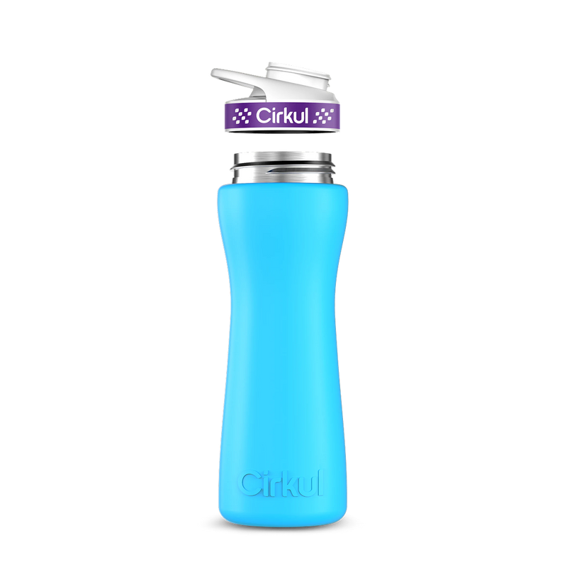 22oz. Stainless Steel Bottle & Comfort Grip Lid L4WA