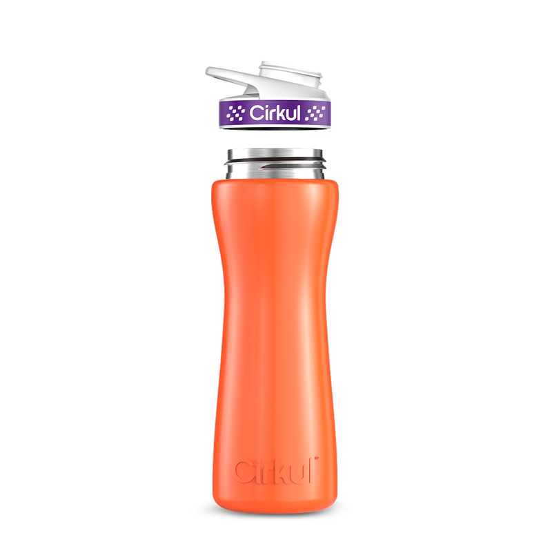 22oz. Stainless Steel Bottle & Comfort Grip Lid L4WA