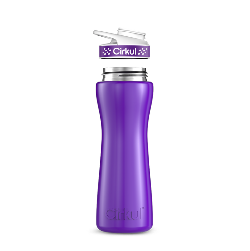 22oz. Stainless Steel Bottle & Comfort Grip Lid L4WA