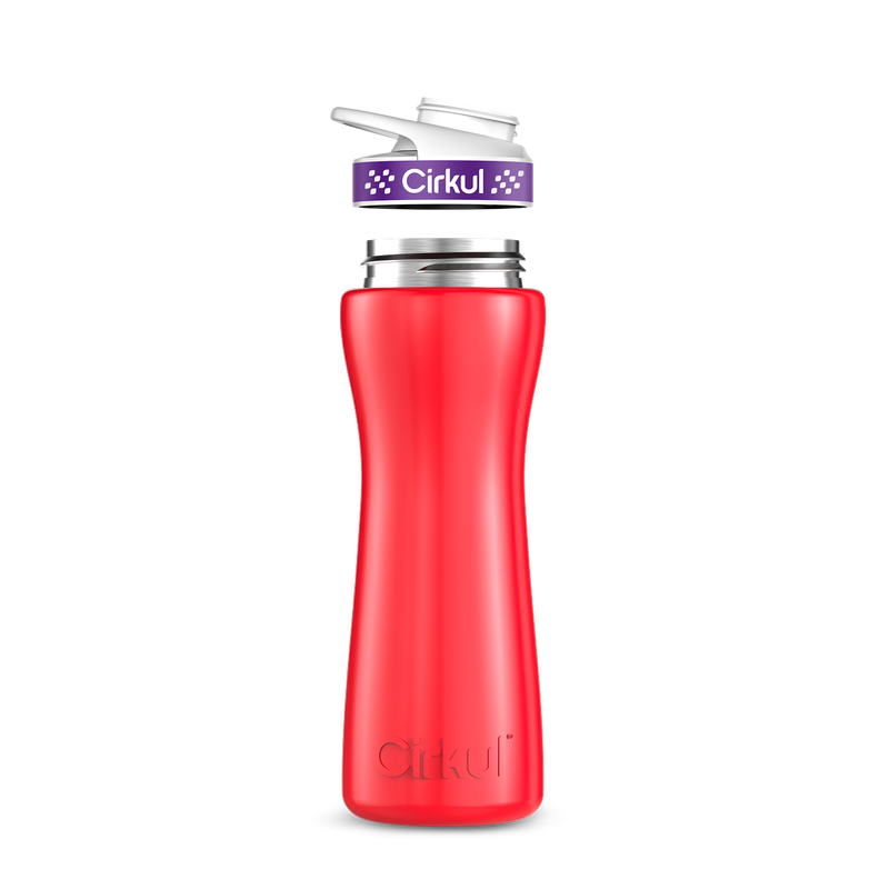 22oz. Stainless Steel Bottle & Comfort Grip Lid L4WA
